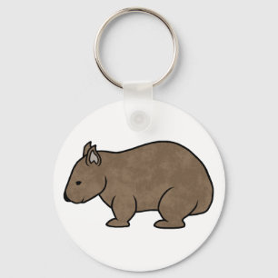 Wombat Graphic Sleutelhanger