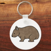Wombat Graphic Sleutelhanger (Voorkant)