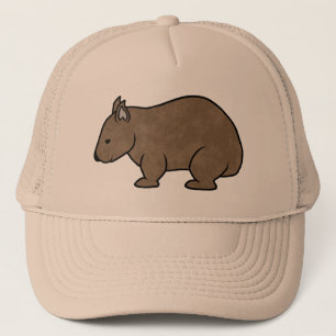 Wombat Graphic Trucker Pet