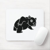 Wombat is klote muismat (Met muis)