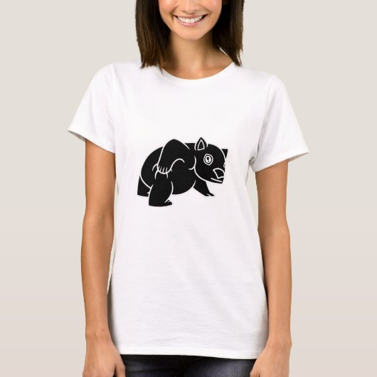 Wombat is klote t-shirt (Voorkant)