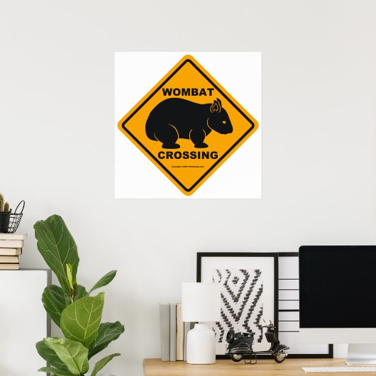 Wombat-kruising Poster (Thuiskantoor)