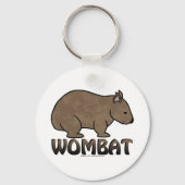 Wombat Logo II Sleutelhanger (Voorkant)