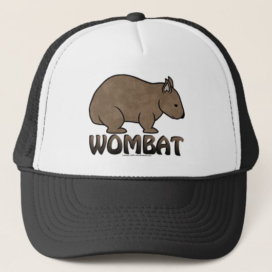 Wombat Logo II Trucker Pet (Voorkant)