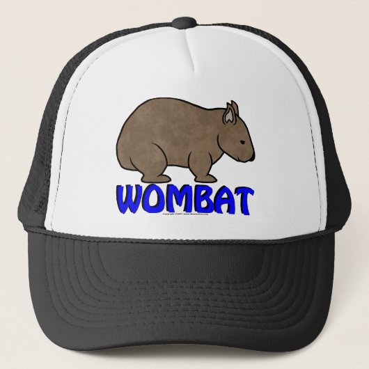 Wombat Logo III Trucker Pet (Voorkant)