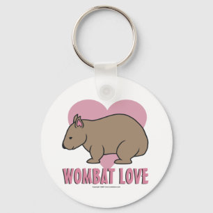 Wombat Love II Sleutelhanger