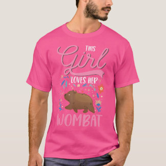 Wombat Meisje T-shirt