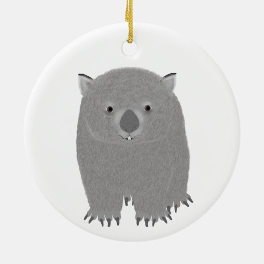 Wombat Ornament (Achterkant)