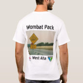Wombat Pack T-shirt (Achterkant)