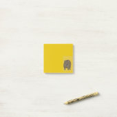 Wombat Post-it® Notes (Op bureau)