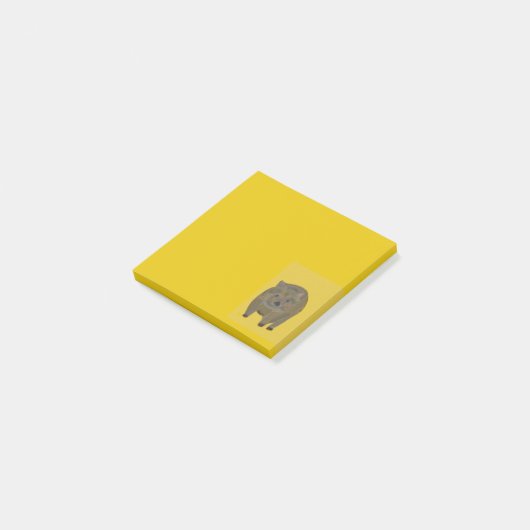 Wombat Post-it® Notes (Schuin)