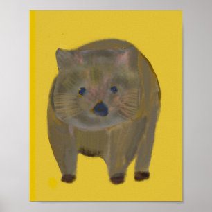 Wombat Poster