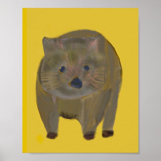 Wombat Poster (Voorkant)