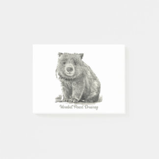 Wombat Potcil Tekening Post-it® Notes