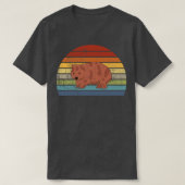 Wombat Retro  T-shirt (Design voorkant)