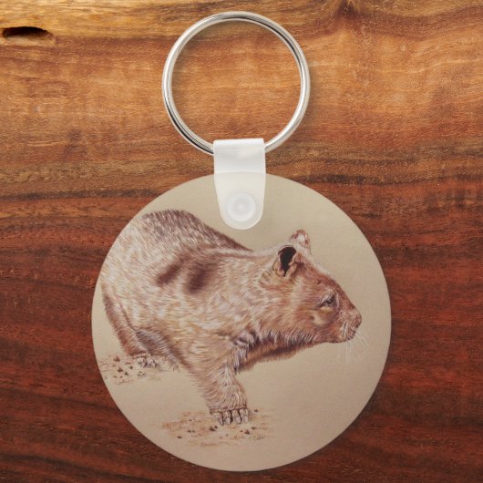 Wombat Sleutelhanger (Voorkant)