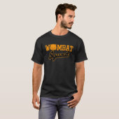 Wombat Squad Rodent Animal Wilderness Wildlife T-shirt (Voorkant volledig)