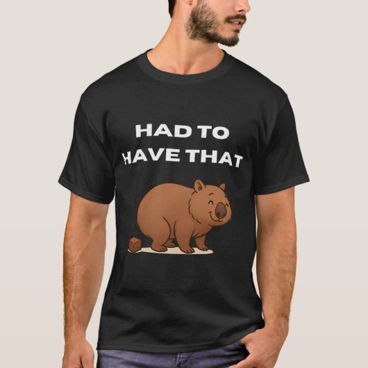 Wombat T-shirt (Voorkant)