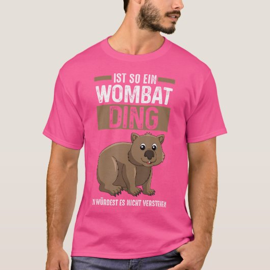 Wombat T-shirt (Voorkant)