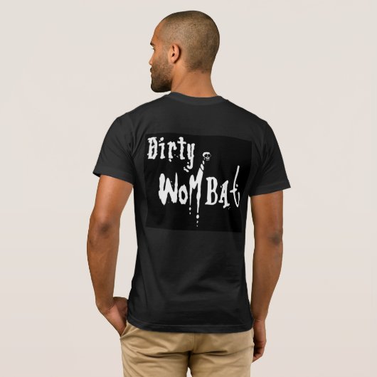 WOMBAT T-SHIRT (Achterkant volledig)