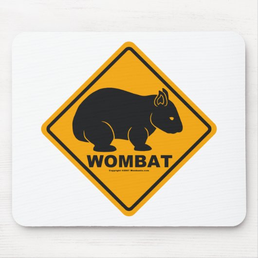 Wombat-teken Muismat (Voorkant)
