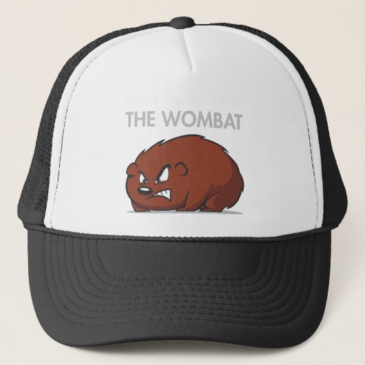 WOMBAT TRUCKER PET (Voorkant)