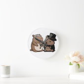 Wombat Wedding Ronde Klok (Huis)