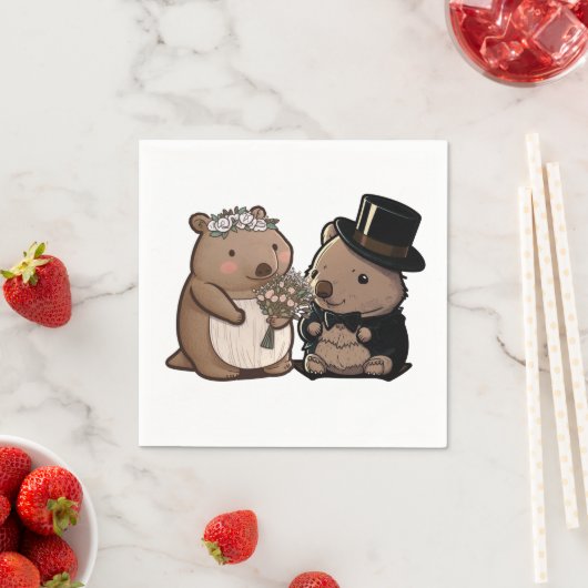 Wombat Wedding Servet (Insitu)