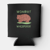 Wombat Whisperer Blikjeskoeler (Voorkant)