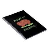 Wombat Whisperer Notitieboek (Rechterzijde)