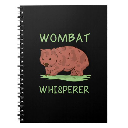 Wombat Whisperer Notitieboek (Voorkant)