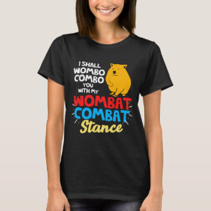Wombat Wombo Combo Wombat Stance Australië T-shirt