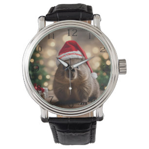 Wombat Wonderland: een gezellige kerstavond Horloge