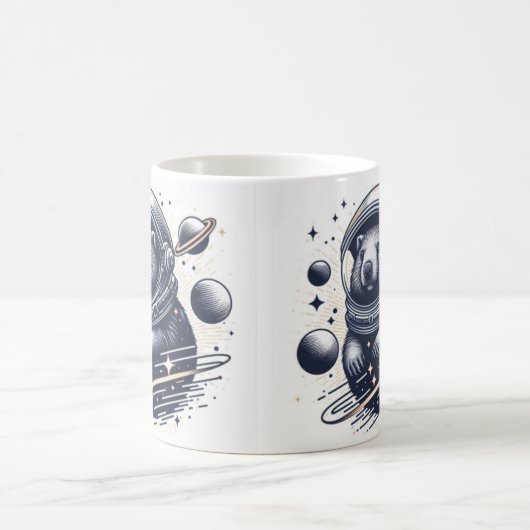 Wombat Wonderland Mok" Koffiemok (Center)