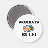 WOMBATS heersen! Magneet (Voorkant / Achterkant)