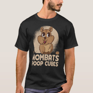 Wombats poepblokken voor een vrouw 1 t-shirt