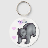 Wombats Sleutelhanger (Voorkant)