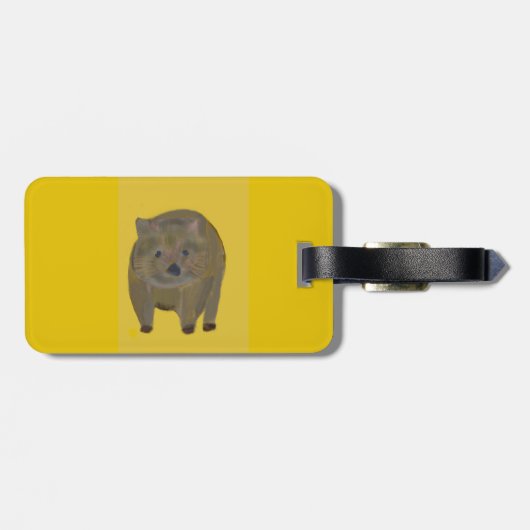 Wombay Bagagelabel (Achterkant horizontaal)