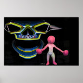 Wombo op de rand van Doom Ken Gage Poster (Voorkant)