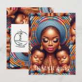 Women and child Isaiah 49:15: Briefkaart (Voorkant / Achterkant)