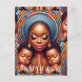 Women and child Isaiah 49:15: Briefkaart (Voorkant)