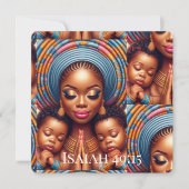 Women and child Isaiah 49:15: Kaart (Voorkant)