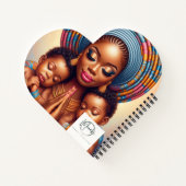 Women and child Isaiah 49:15: Notitieboek (Achterkant)