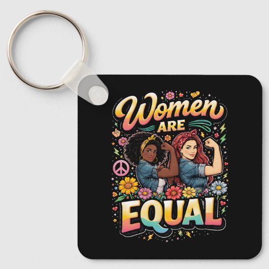 Women Are Equal Sleutelhanger (Voorkant)