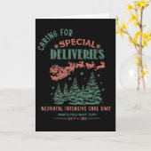 Women Caring For Special Deliveries Nicu Nurse Chr Kaart (Gele Bloem)