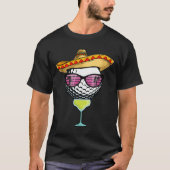Women Cinco De Mayo Golf Ball With Sombrero Margar T-shirt (Voorkant)