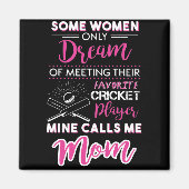 Women Cricket Funny Magneet (Voorkant)