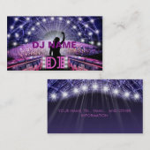 Women DJ visitekaartje (Voorkant / Achterkant)