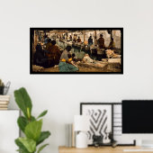 Women Doing Laundry in Mexico City, Mexico 1890 Poster (Thuiskantoor)