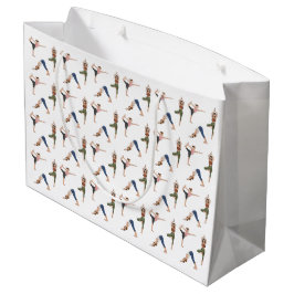 Women Doing Yoga Poses Cool Workout Pattern Groot Cadeauzakje